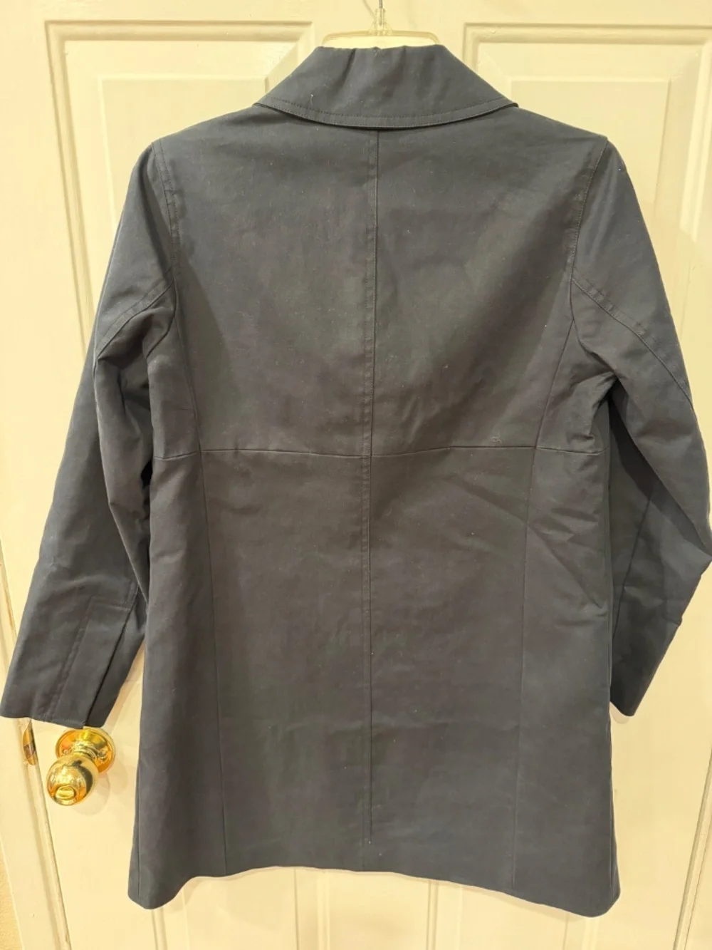 Women's Coach Black Trenchcoat size x-small